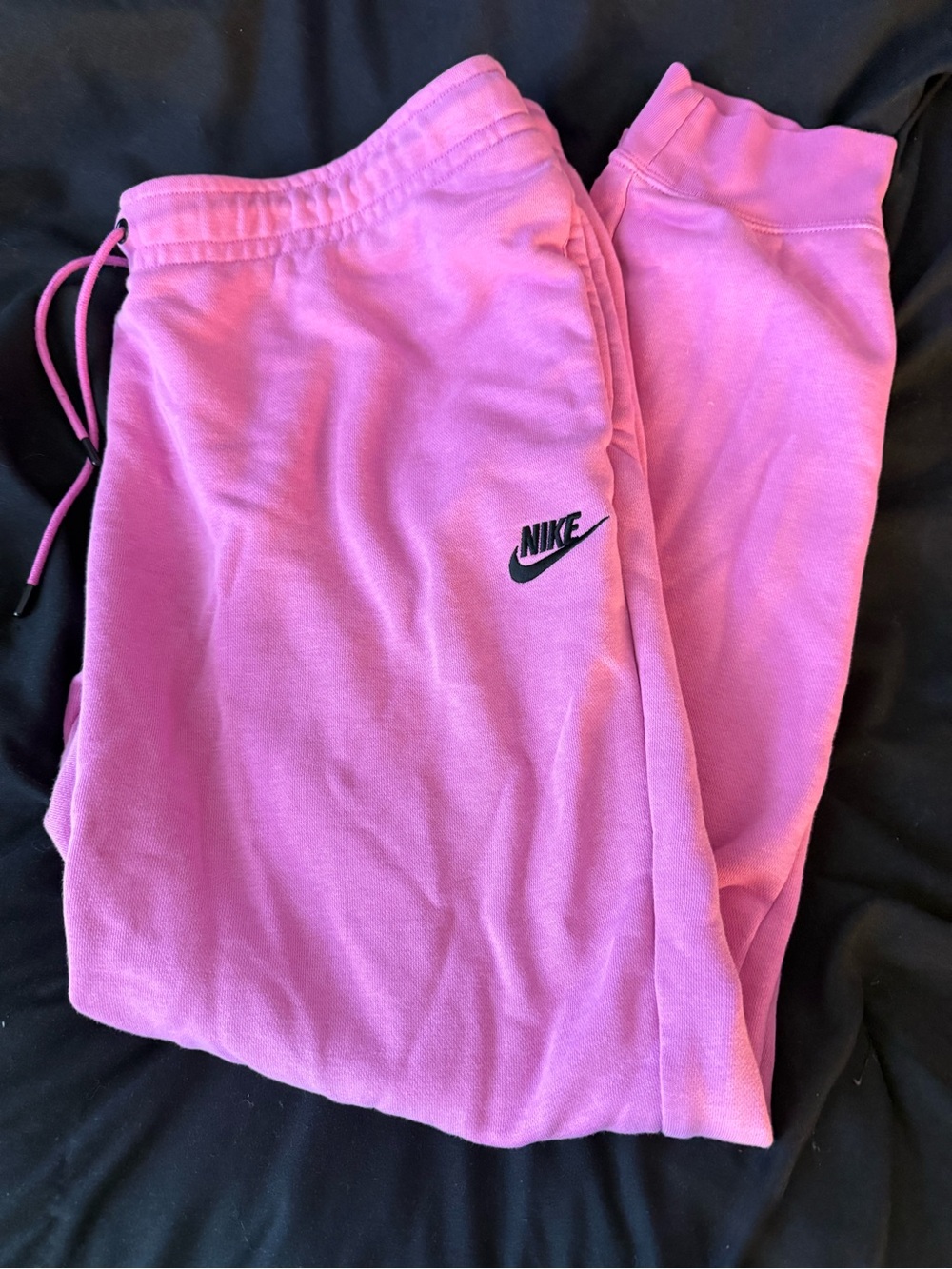 Nike Pink Fleece Jogger Pants